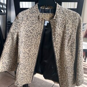 vintage leather jacket